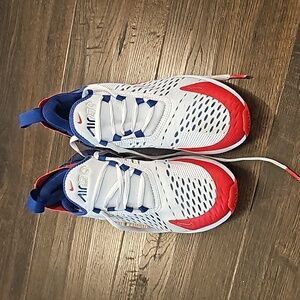 Nike Air Max 270 size 4 Red White and Blue